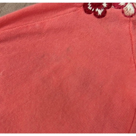 Johnny Was Dress Small Boho Cottage Core Embroidered Bird Floral Flirty … - Picture 10 of 10